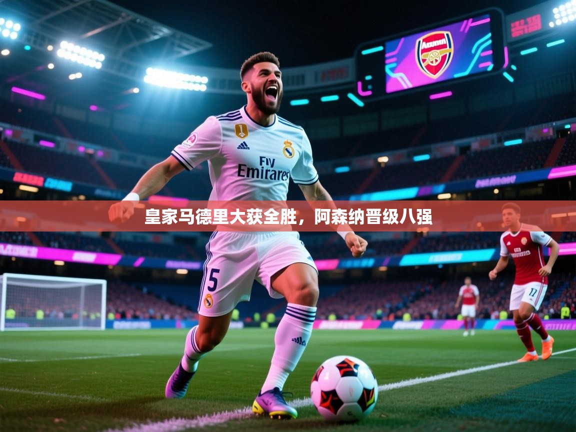 皇家马德里大获全胜，阿森纳晋级八强